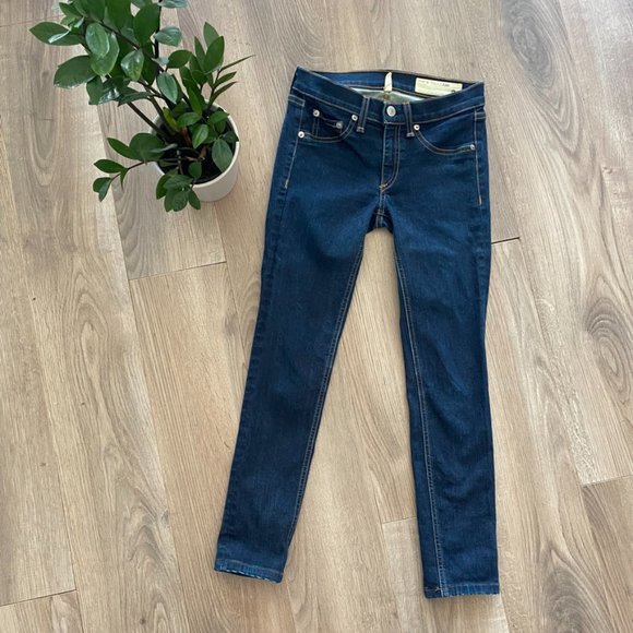Rag & Bone Dark Blue Skinny “Legging” Style Jeans - Picture 2 of 11
